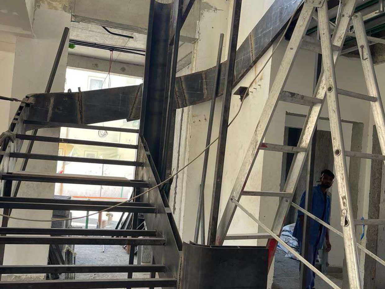 Steel Fabrication & Installation in UAE - F A Y M A Technical Services LLC