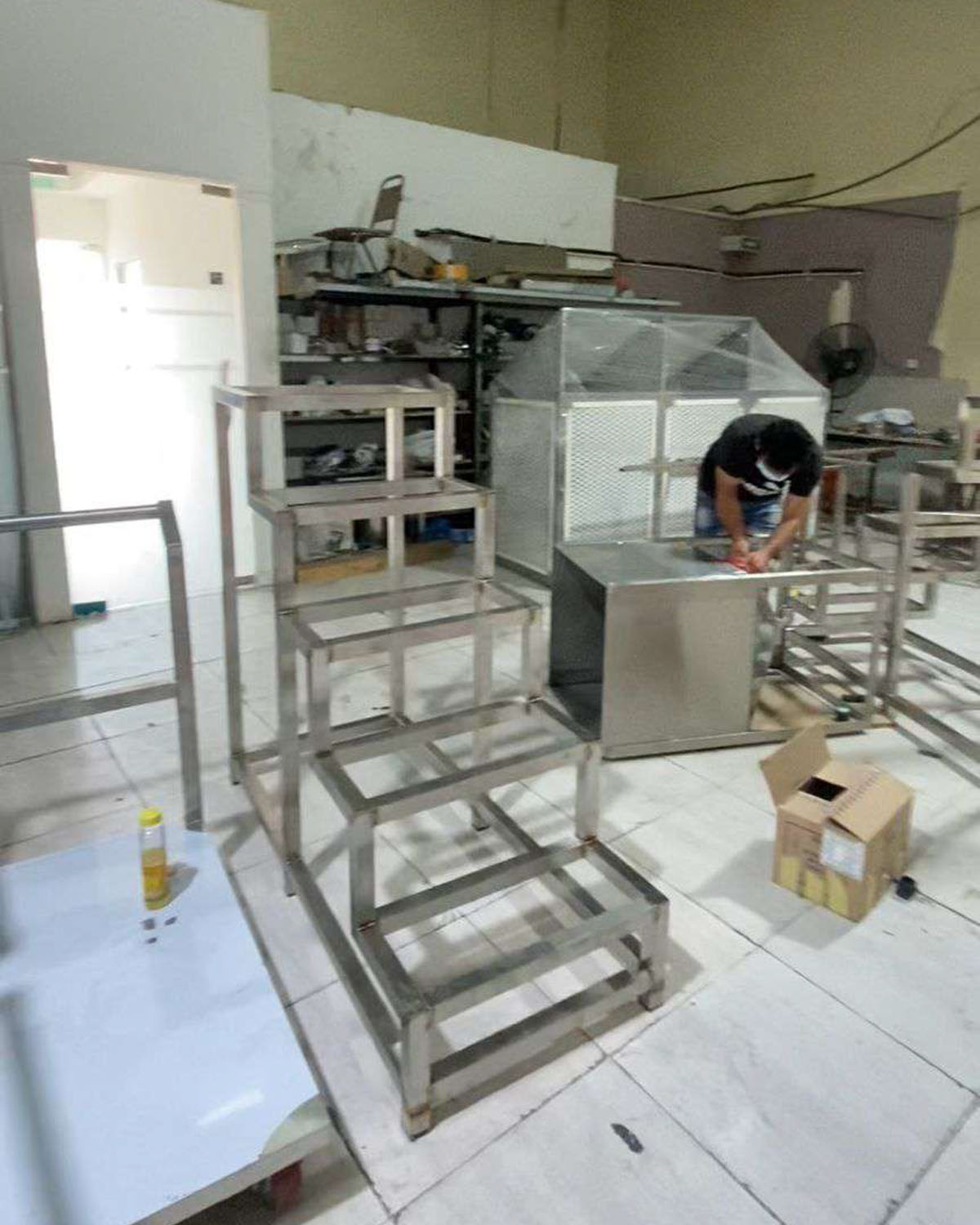 Steel Fabrication & Installation in UAE - F A Y M A Technical Services LLC